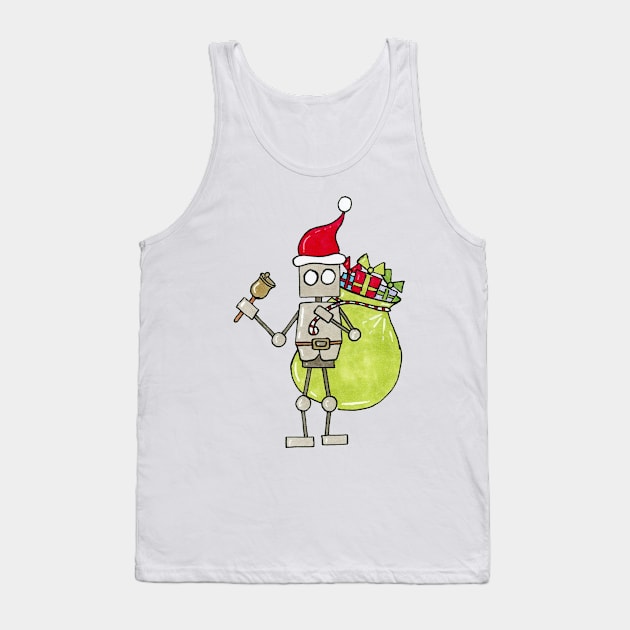 CuteBots -- Bag of presents Tank Top by CuteBotss